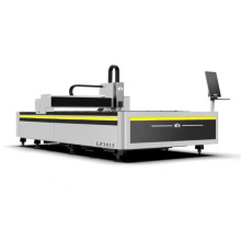 LONGHUA china open and single table fiber lazer cutting machine